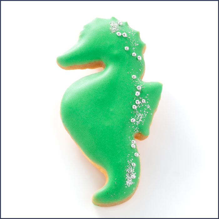 タツノオトシゴ アイシングクッキー