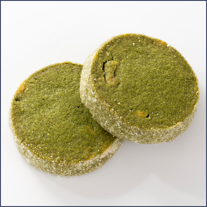 抹茶ヘーゼルナッツクッキー