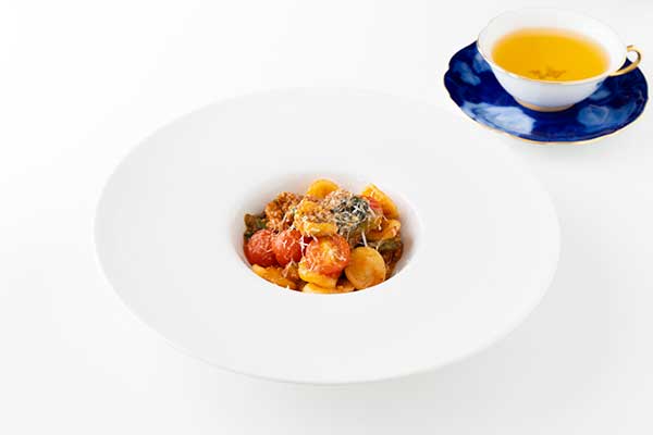 自家製オレキエッテ