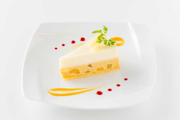 フットマンケーキ「キャラメルペアムースケーキ」